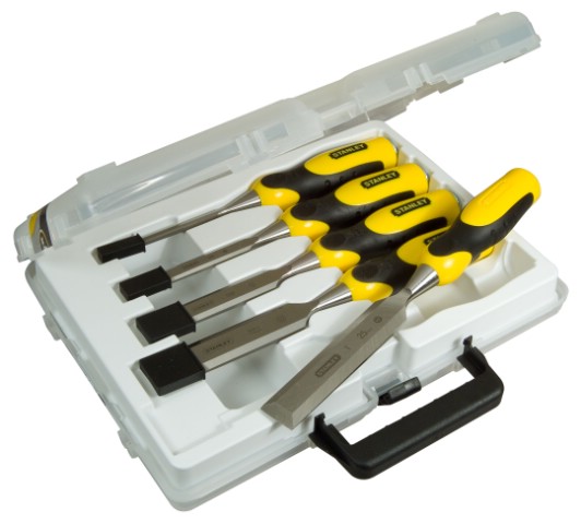 Stanley Dłuta płaskie DynaGrip zestaw walizka 6x12x18x25x32mm 5szt. (16-885)