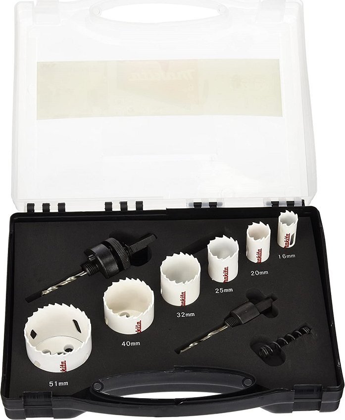 Makita ZESTAW OTWORNIC 9 SZT. 16/20/25/32/40/51MM