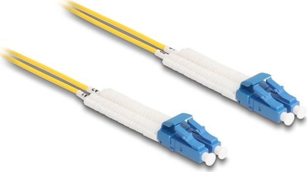 DeLOCK 88073 kabel InfiniBand / światłowodowy 5 m LC Żółty