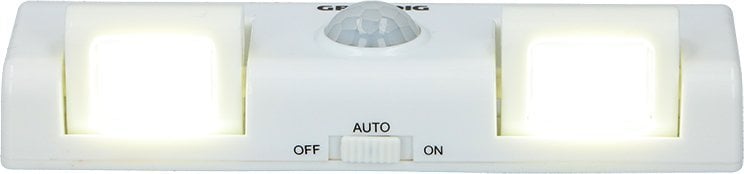 Lampka wtykowa do gniazdka Grundig Grundig - Podwójna lampka z czujnikiem ruchu, do kuchni, szafy, itp.
