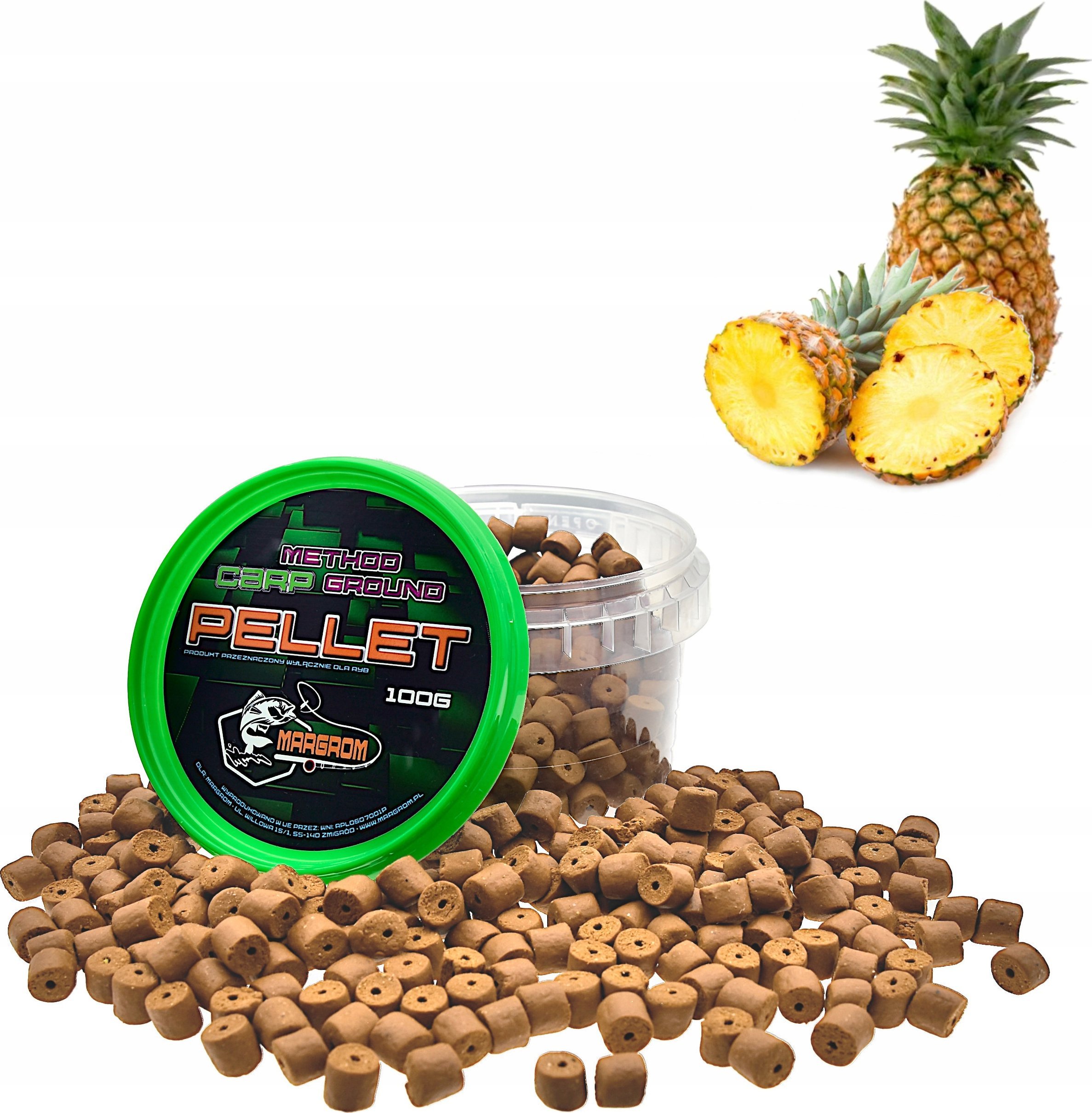 Margrom PELLET HACZYKOWY 8mm 100g Ananas