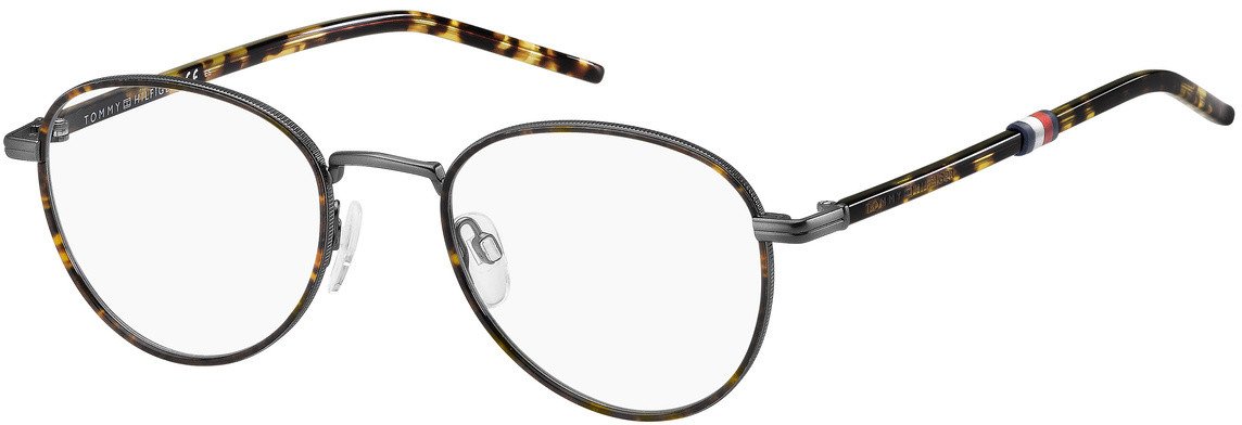 Okulary TOMMY HILFIGER TH-1687-V81. Okulary, Kolor Dkrut Blk. Mężczyzna. NoSize