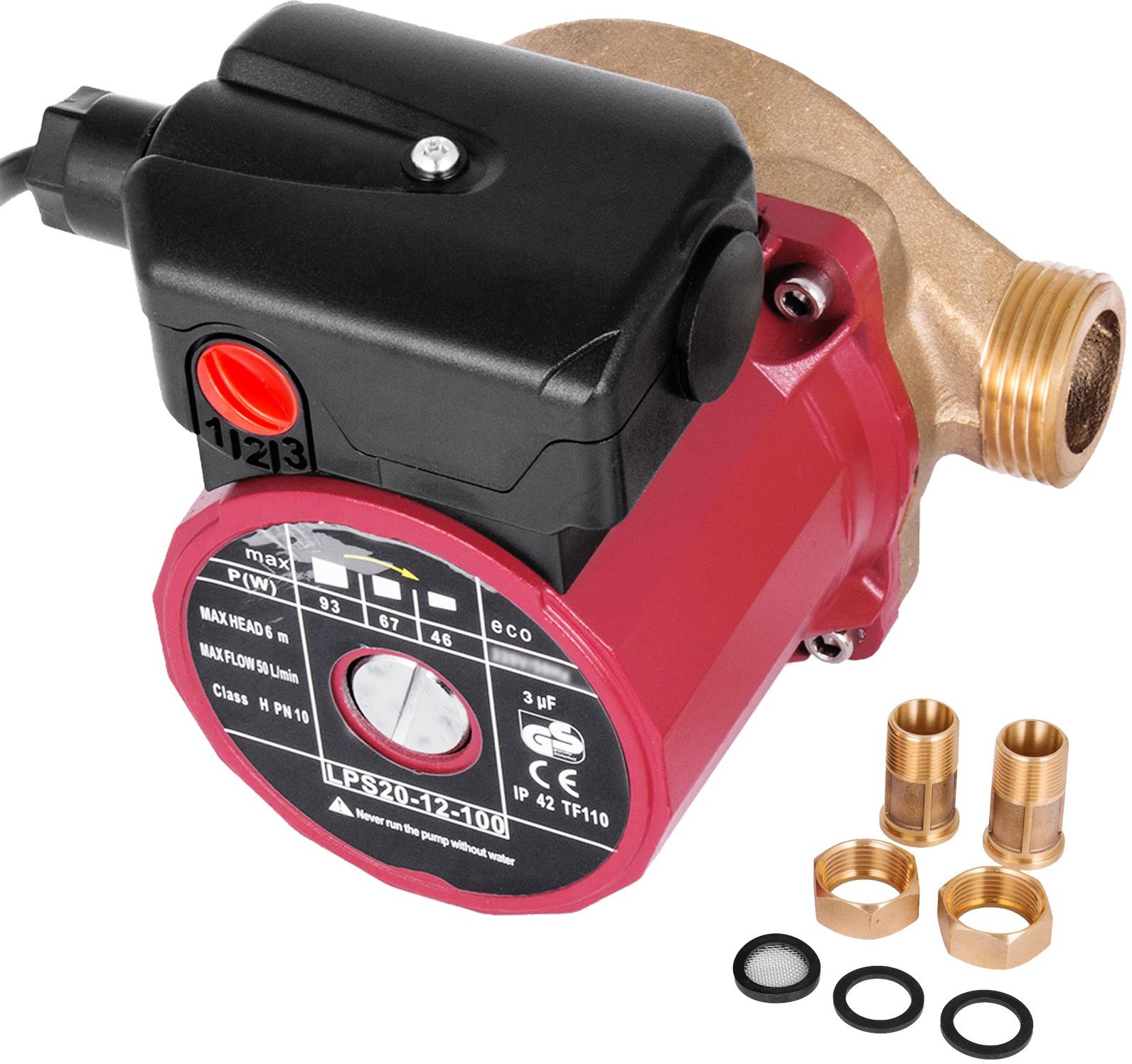 Pompa obiegowa cyrkulacyjna 3 biegowa 90 W 220V