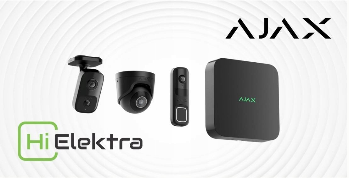 Kamera IP Ajax Kamera HL - kopułka TurretCam (5 Mp/4 mm) (8EU) - white