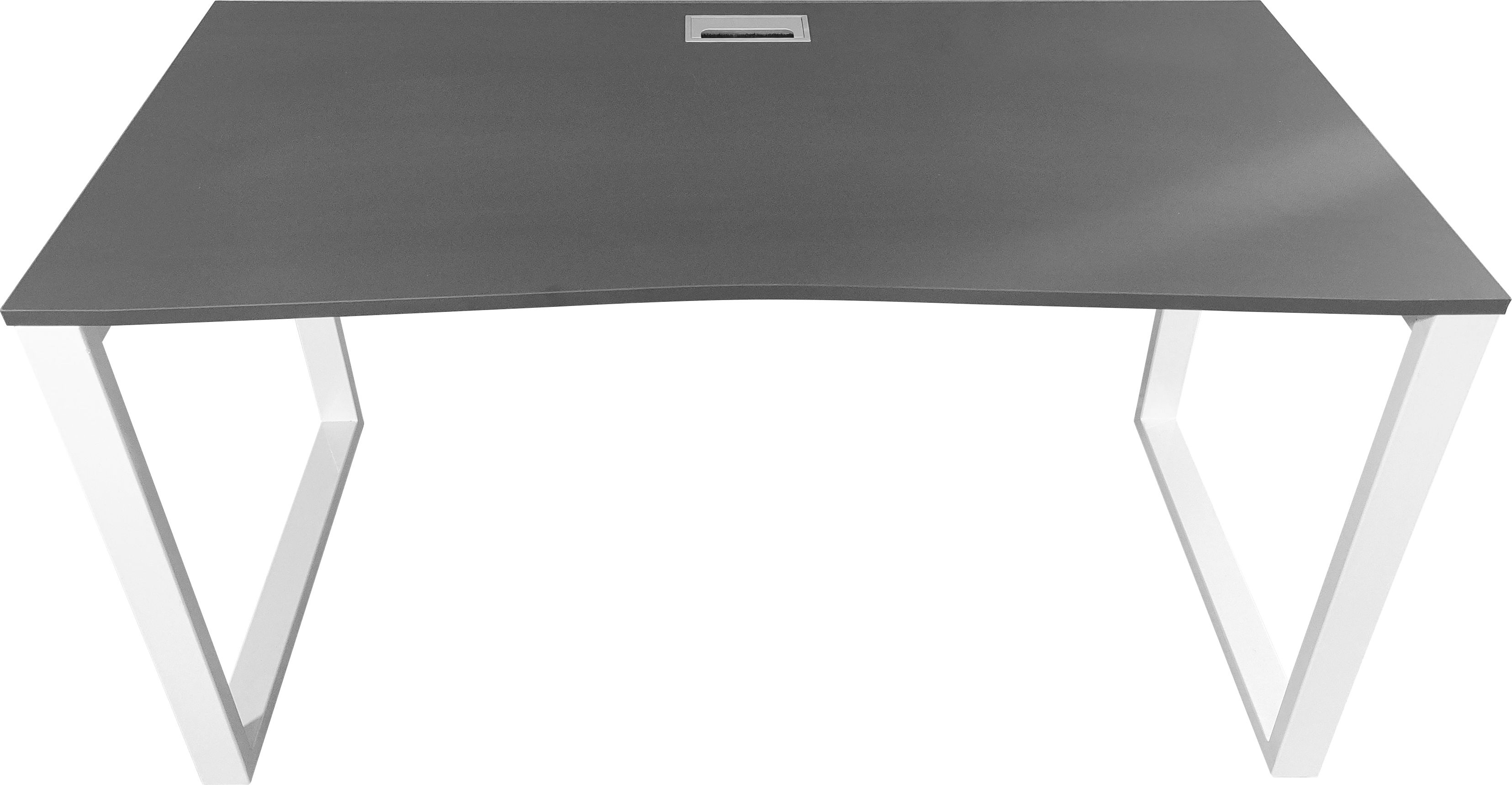 Biurko Zdesk Loft Biało-Grafitowe 138 cm x 68 cm