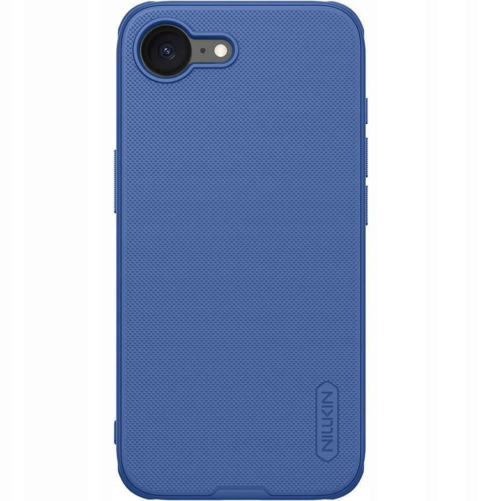 Etui Nillkin Super Frosted Shield Pro na iPhone 16e - niebieskie