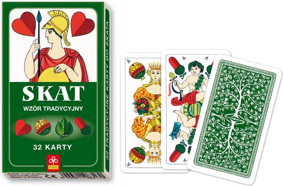 Trefl Karty 32 List. Skat Tradycyjny - 08317
