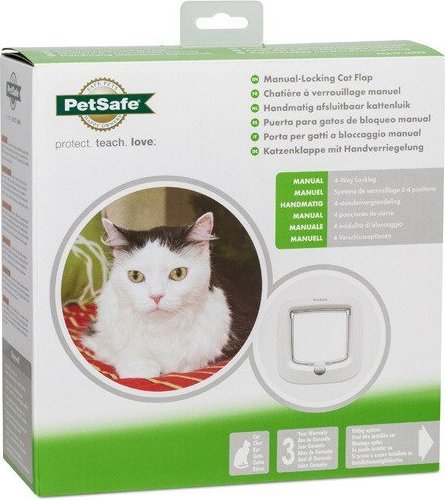 PET SAFE Drzwiczki dla kota Typ PPA19-16732 , BIAŁE