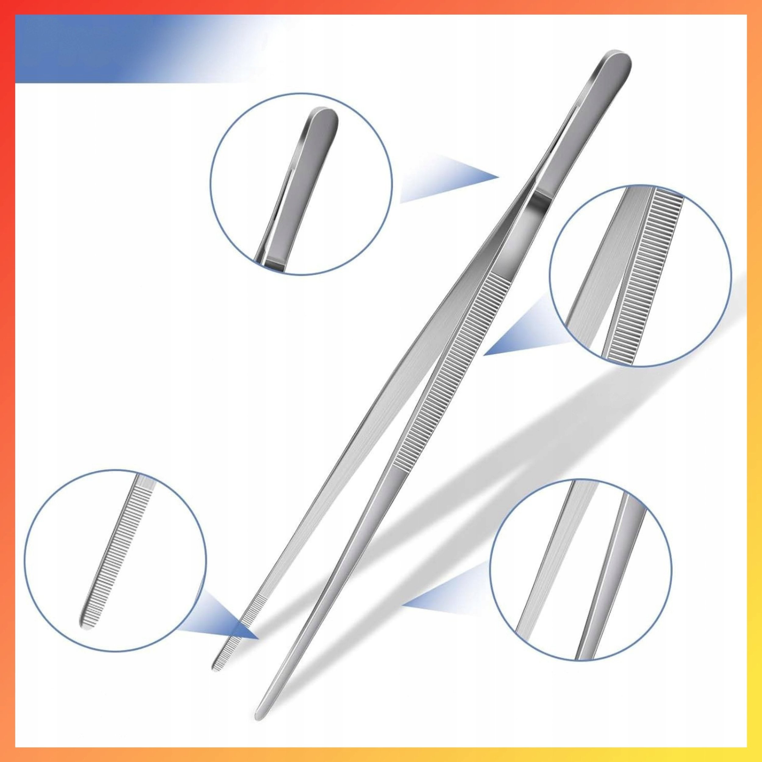 DA505 Metalowa pęseta 18cm