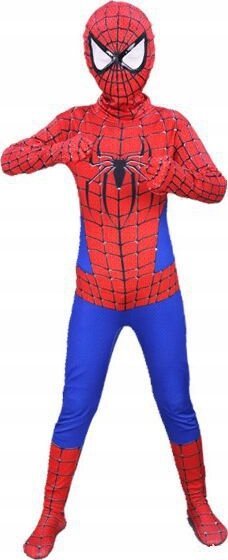 Korbi STRÓJ SPIDERMAN CZŁOWIEK PAJĄK HALLOWEEN KOSTIUM L
