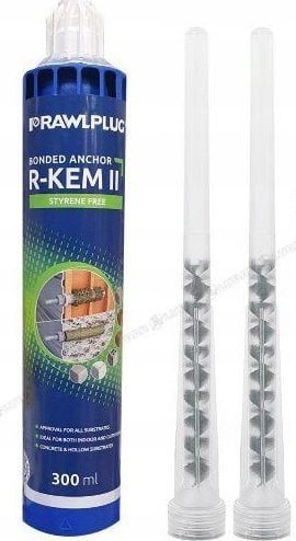 Koelner/Rawlplug Żywica poliesterowa bez styrenu 300ml wersja zimowa - 10sz - R-KEM-II-300-W