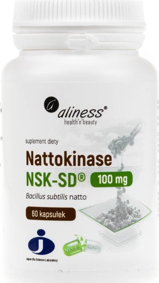 Aliness Aliness Nattokinase NSK-SD 100 mg - 60 kapsułek