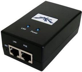 Ubiquiti Passive PoE Adapter, 48V 0.5A, 24W, (POE-48-24W-G)