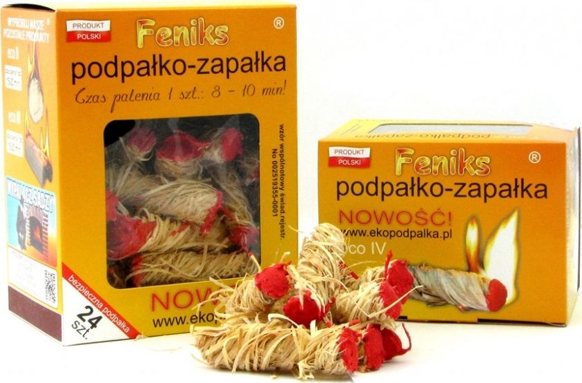 Feniks Eko Podpałko-zapałka 24 Szt. (IV)