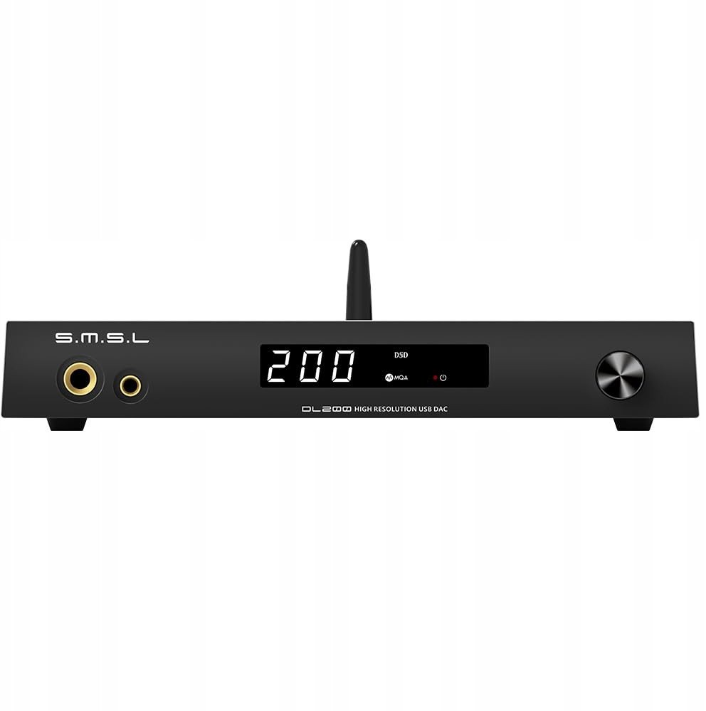 S.M.S.L DL200 wzmacniacz słuchawkowy audio ES9039Q2M 68kHz/32bit BT