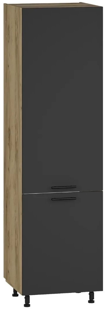 Szafka kuchenna stojąca VENTO DU-60/214 antracyt HALMAR