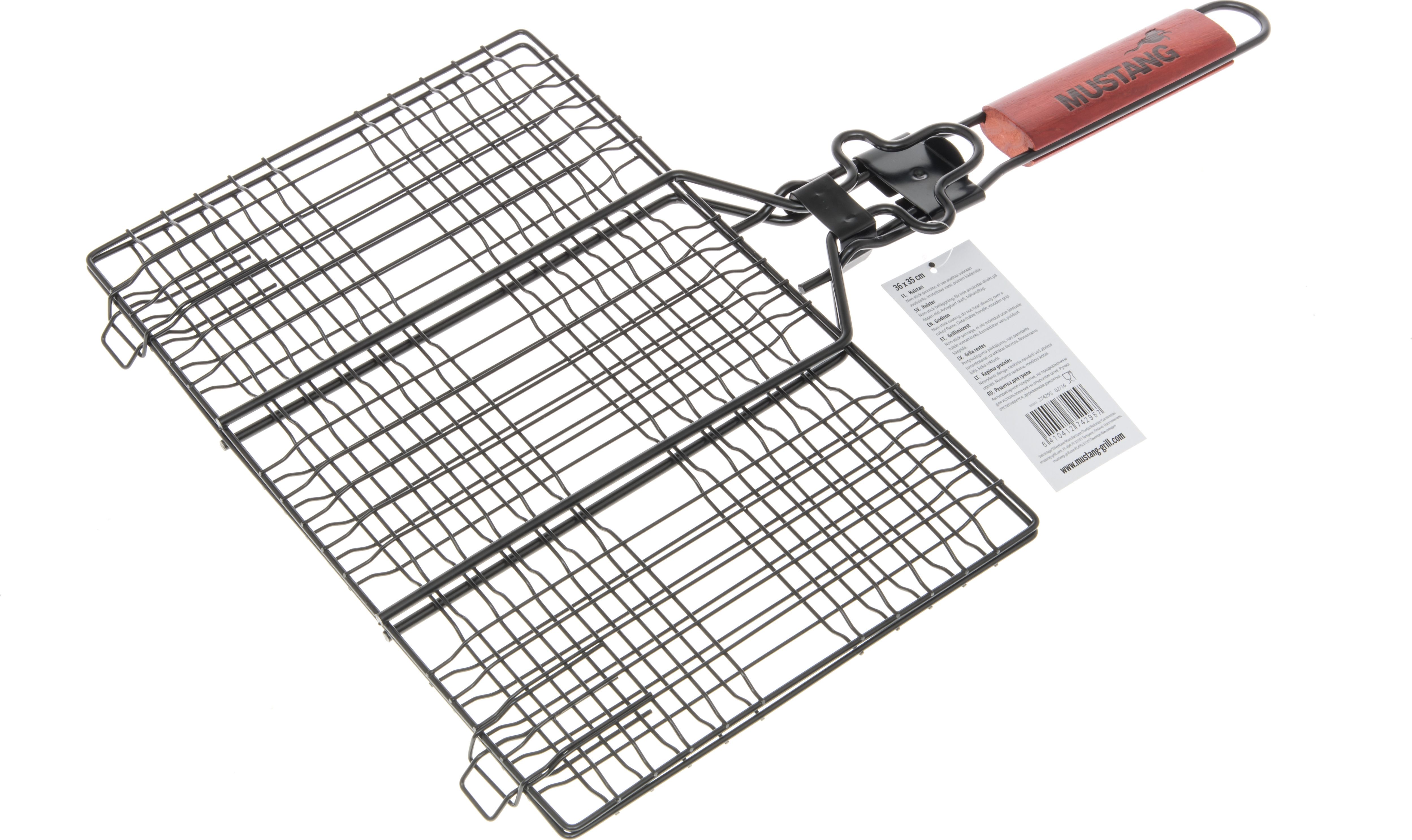 Mustang Kepimo grotelės MUSTANG su nuimama rankena, 36x35cm