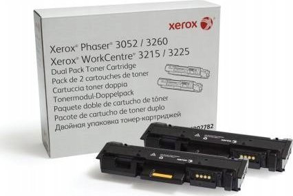 Toner Xerox kaseta z tonerem oryginalna czarna 2 szt.
