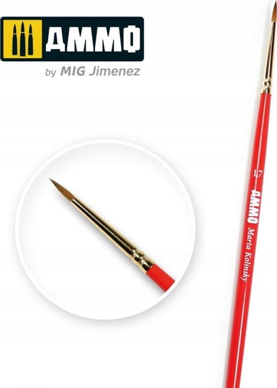 Vallejo Ammo: Marta Kolinsky Brush 1.7