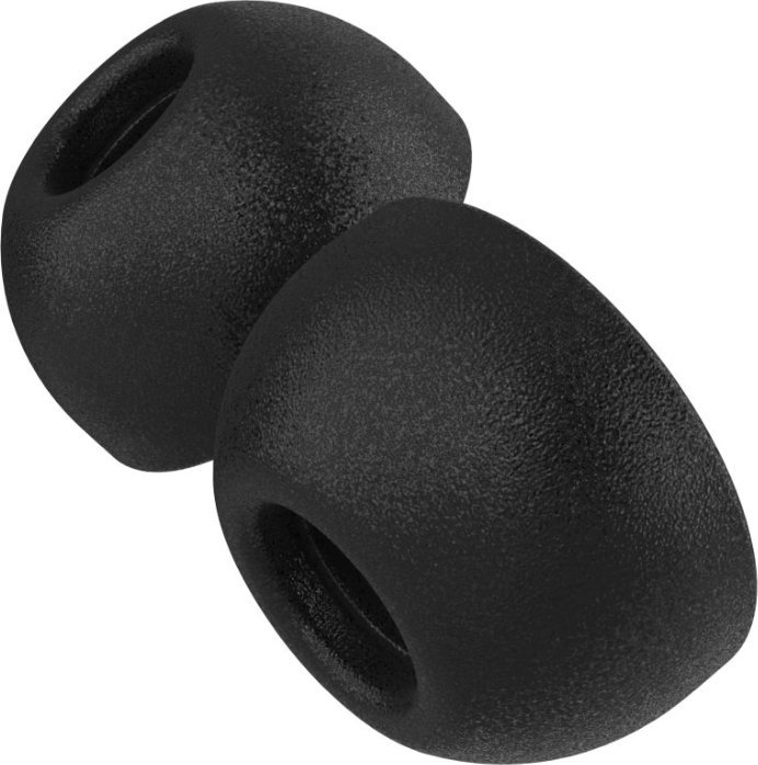 Fixed Fixed Plugs Pro, 2 sets, size M | Plugs | Apple | Airpods Pro/Pro 2 | Foam | Black