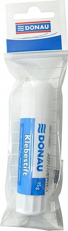 Donau Klej w sztyfcie DONAU PVP 15g zawieszka biały