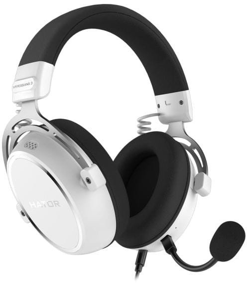 Słuchawki Hator Hypergang 3 Białe (ESH06)