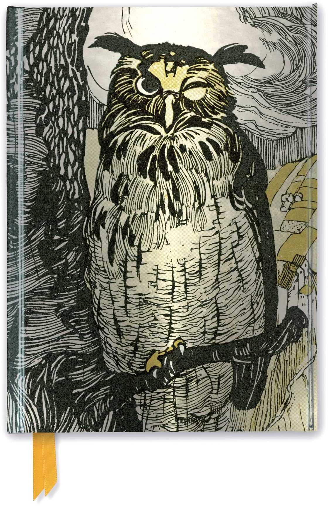 Notatnik A5 linia TW Mrugająca sowa Baśnie