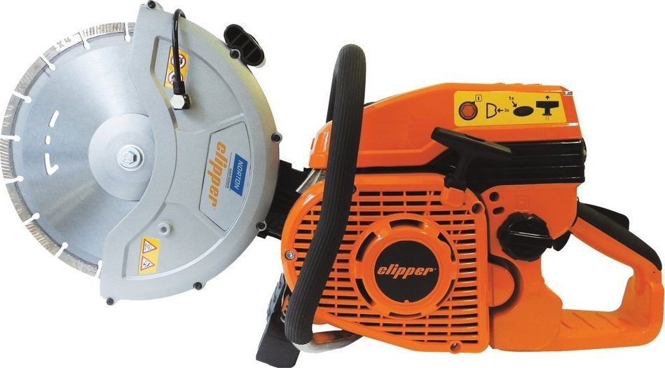 Norton Clipper NORTON CLIPPER CP512 PIŁA PILARKA PRZECINARKA RĘCZNA SPALINOWA BUDOWLANA DO BETONU ASFALTU PROFESJONALNA 300mm 5,4 KM