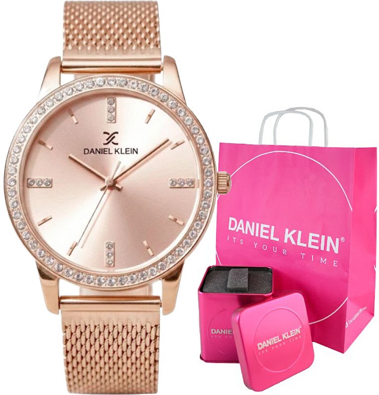 Zegarek damski Daniel Klein CORINA 13696-5 rose gold