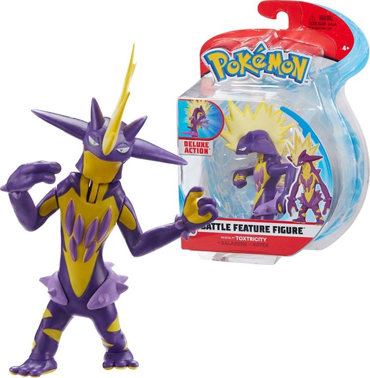 Figurka Wicked Cool Toys Pokemon Battle Feature Deluxe Action - Toxicity (2102)