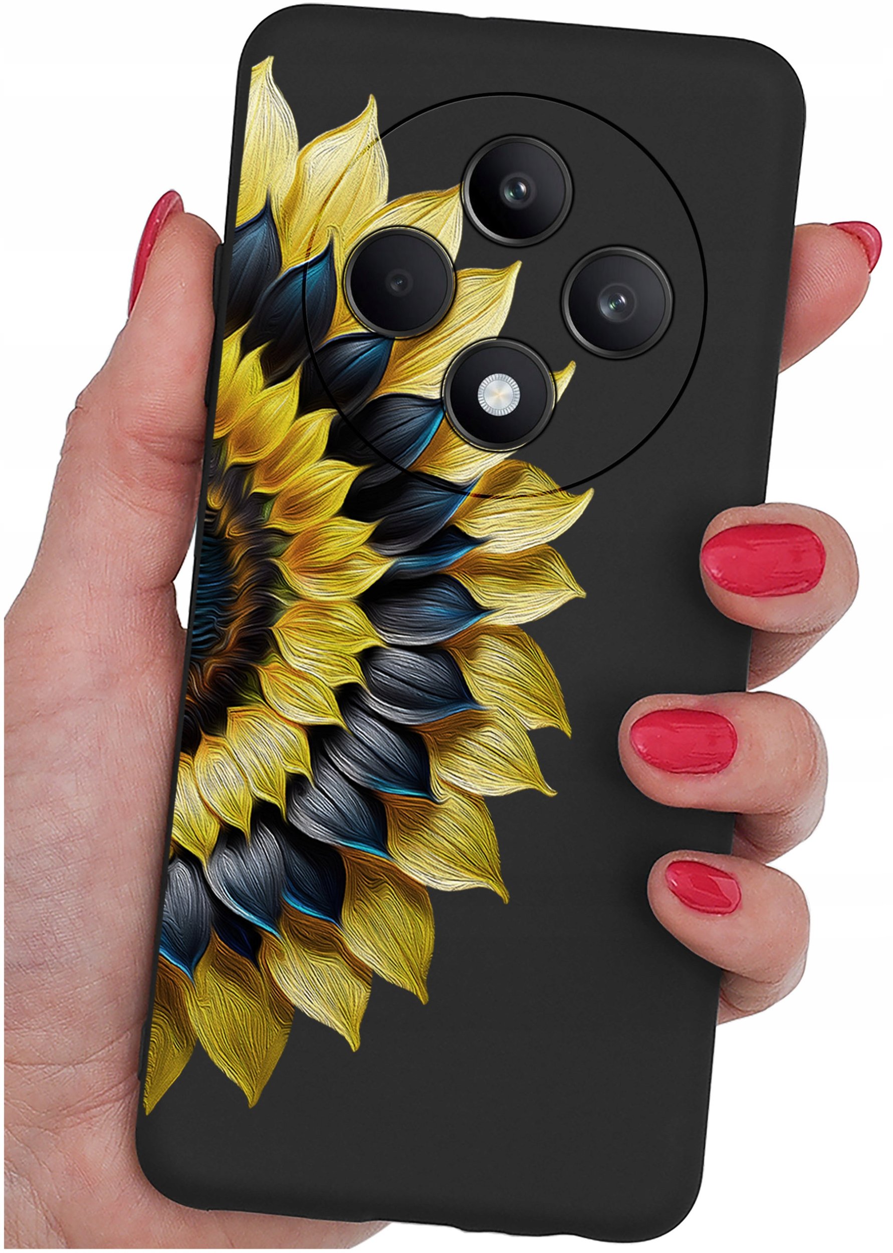 Etui do Oppo Reno 12 F 5G | 12 FS 5G WZORY |SILIKONOWE MATT CASE + SZKŁO 9H