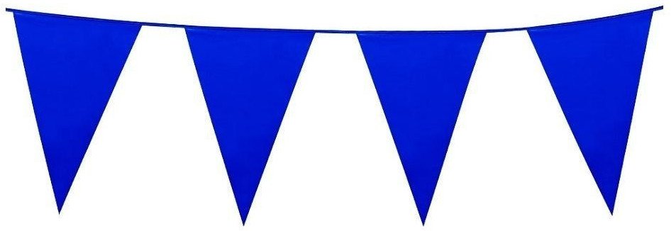 Girlanda flagi niebieskie 10m