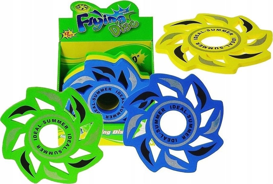 Teka Dysk lataj±cy, frisbee MIX (12szt)