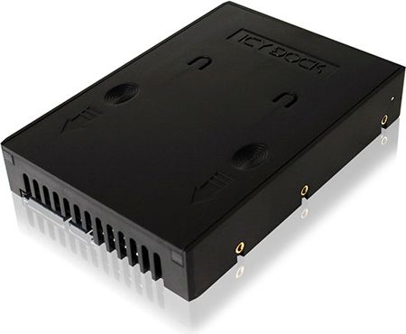 Kieszeń Icy Dock 3.5" na dysk 2.5" SATA HDD & SSD EZConvert (MB882SP-1S-1B)