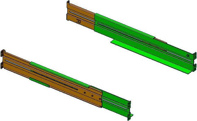 PowerWalker Szyny montażowe Rack Mount Kit - RK6 (10132003)