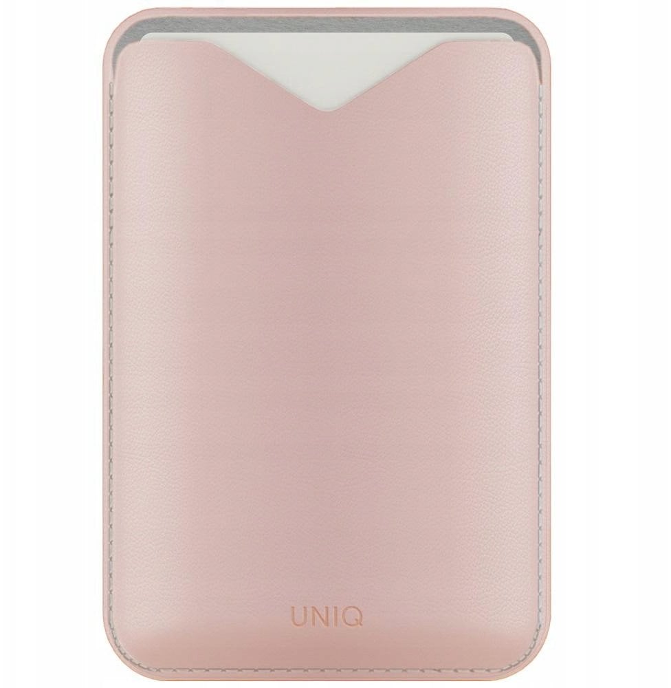Magnetic wallet UNIQ Lyden Evo stand phone pink