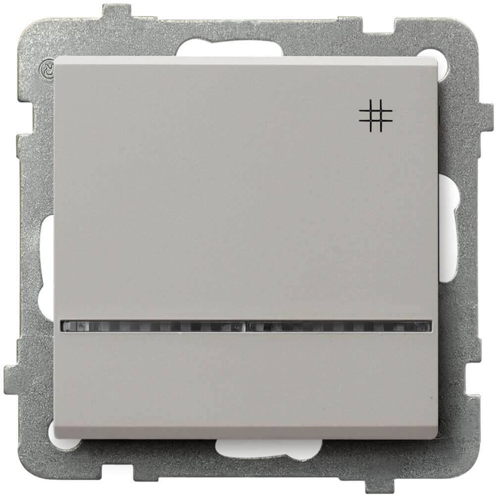 Ospel SONATA Łącznik krzyżowy z podświetleniem niebieskim kaszmirowy ŁP-4RS/m/82