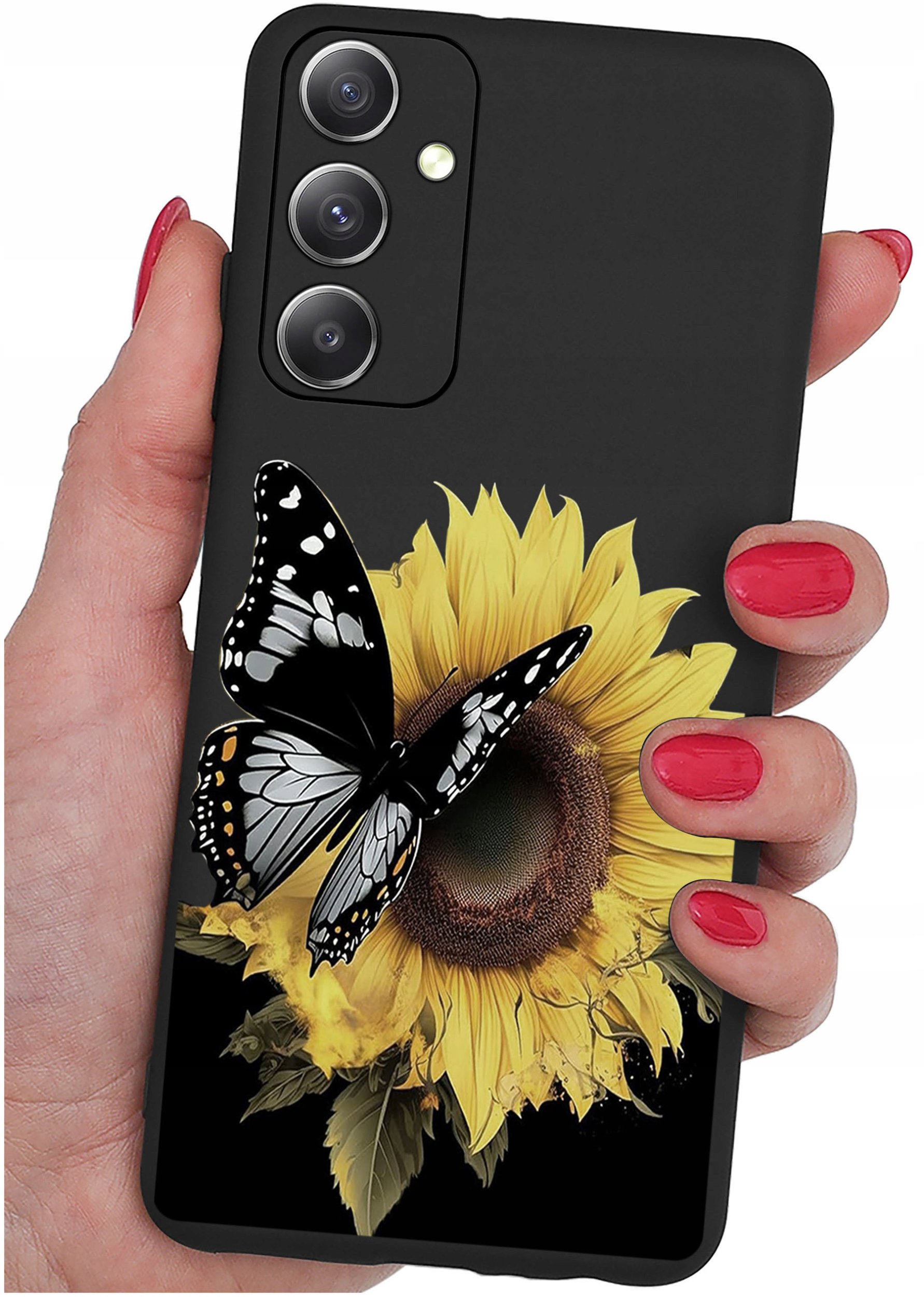 ETUI do Samsung Galaxy M23 5G WZORY |SILIKONOWE MATT CASE + SZKŁO 9H