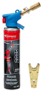 Guilbert Express Lampa lutownicza do instalacji sanitarnych 2 dysze gaz (525)