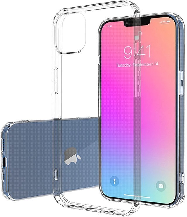 Żelowy pokrowiec etui do iPhone 13 Pro Max Ultra Clear 0.5mm - przezroczysty Żelowy pokrowiec etui do iPhone 13 Pro Max Ultra Clear 0.5mm - przezroczy