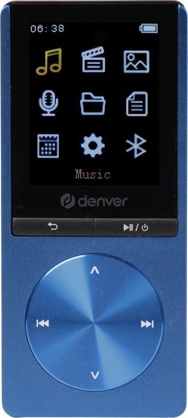 Denver Denver MP-1820 - odtwarzacz MP4 z Bluetooth, niebieski