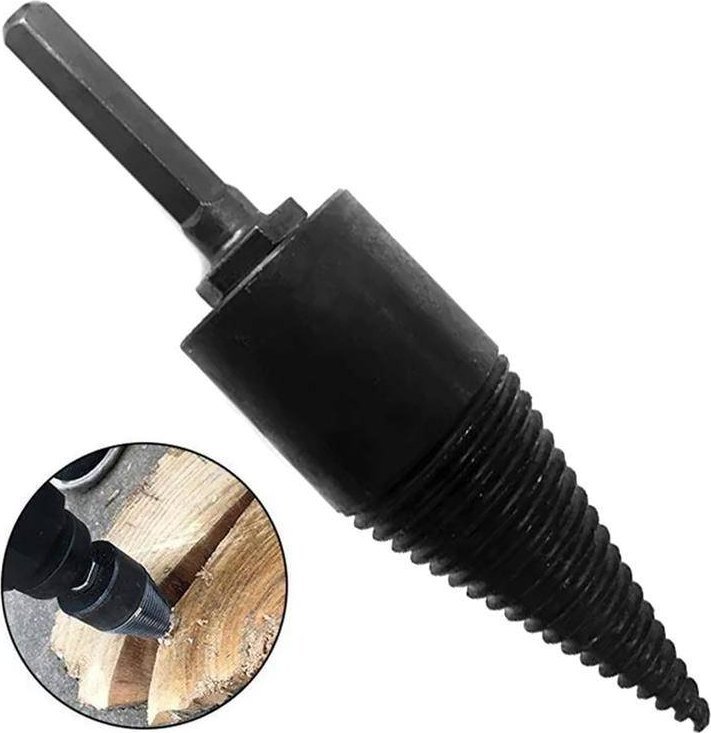 Wiertło Aptel WIERTŁO stożkowe do Rozłupywania Drewna M12 czarny NZ19