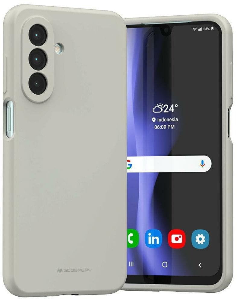 Etui Mercury Silicone do Samsung Galaxy A26 kamienny