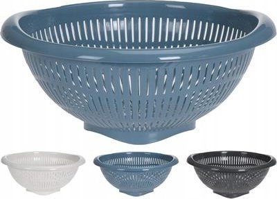 Koopman Cedzak kuchenny ociekacz stojący plastikowy 30x14 cm