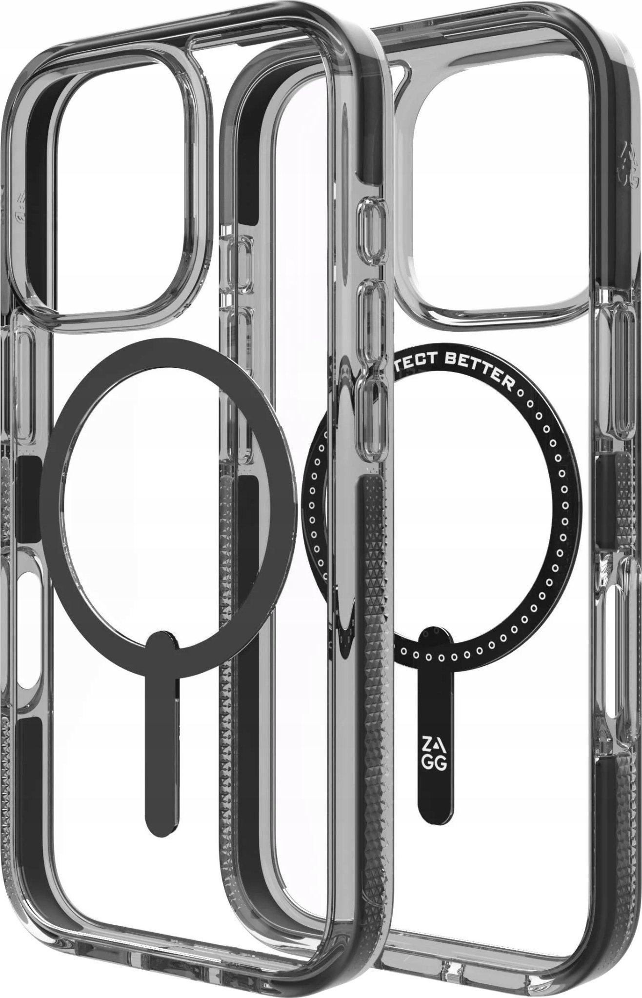 Zagg International ZAGG Santa Cruz Snap - obudowa ochronna do iPhone 16 Pro kompatybilna z MagSafe (black)