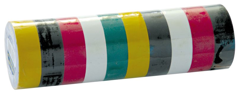 Mega Taśmy izolacyjne 19x0,13mm 3m 3szt. - 13123