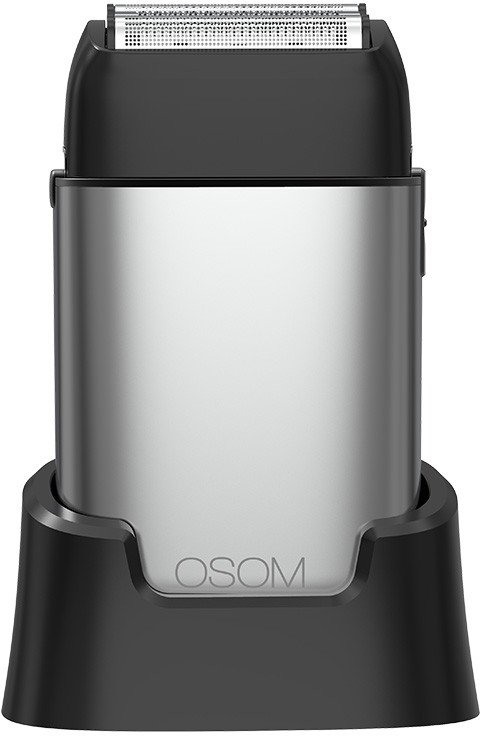 Plaukų skutimo mašinėlė OSOM Foil Shaver OSOM4SIL, sidabro spalvos