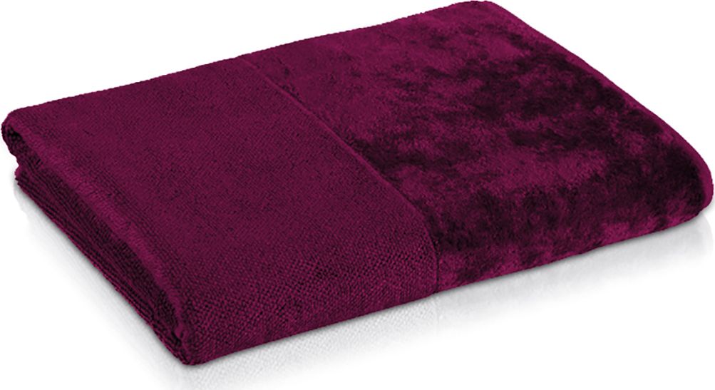 Moeve Ręcznik łazienkowy Bamboo Luxe jagodowy 50x100 cm