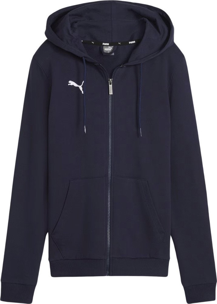 Bluza damska Puma Team Goal Casuals Hooded granatowa 658597 06 L