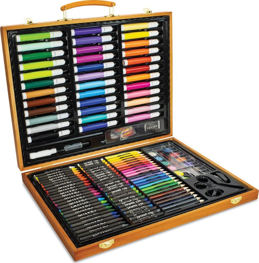 Kids World Master Painter zestaw kreatywny 150 elementów
